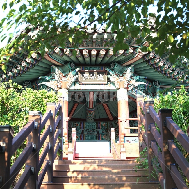 속초,영금정,계단,오후,수풀,정자,한국전통,한국문화,korean traditional,korean culture,건축물,건물외관,exterior,building,structure,architecture,construction