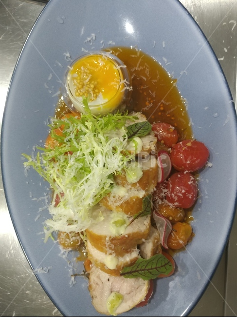 치킨샐러드,샐러드,쏘렐,방울토마도,치킨,수비드치킨,음식,식재료,요리,food,cook,meal,dishes,food reserves