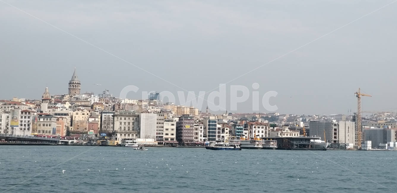 터키,이스탄불,보스포러스해협,도시전경,도심전망,waterfront,워터프론트
