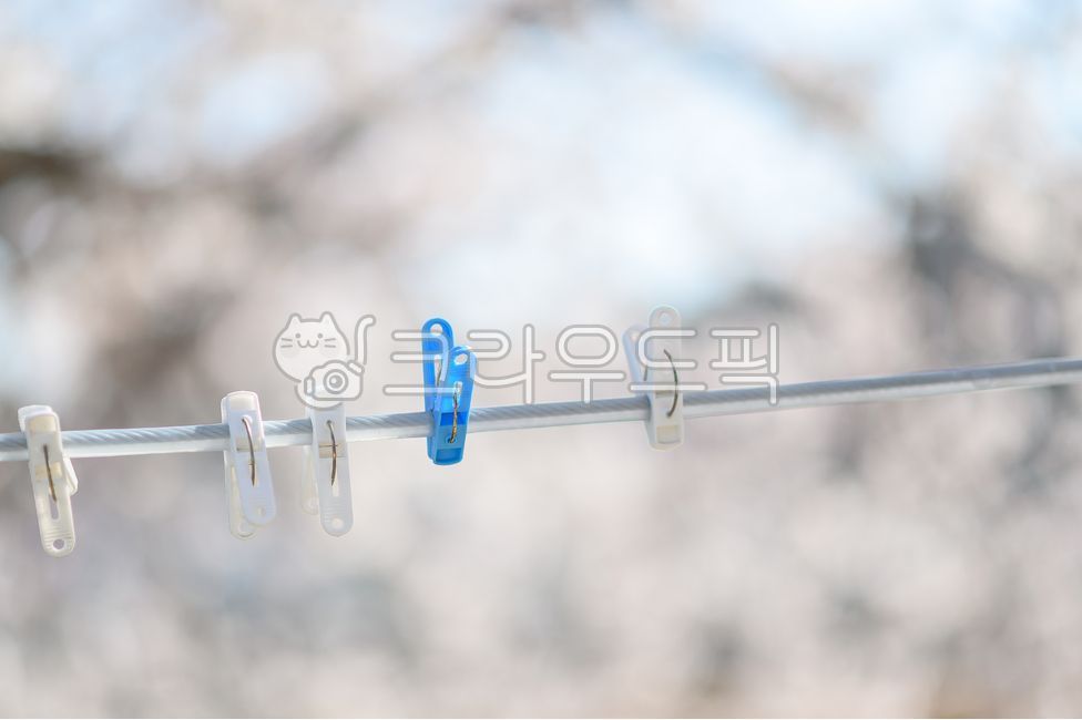 빨래,빨래집게,봄,맑은날,감성