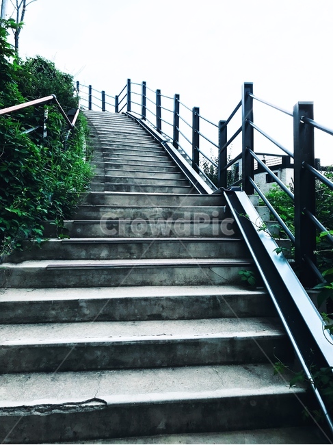 계단,동네,야와,배경,stair,난간