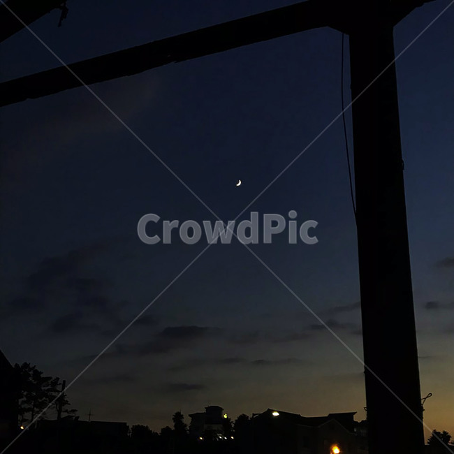 달,moon,감성,무드,mood,저녁,노을,야경,밤,풍경,nightscape,night,landscape,nature,자연,outdoors,옥외