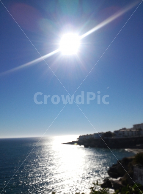 바다,sea,스페인,여행,spain,travel,sunlight,sunshine,햇살,따뜻함,풍경,자연,풍경,nature,landscape,flare,플레어,light,빛,햇빛,outdoors,옥외