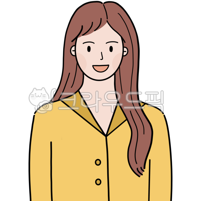 라인드로잉,라인일러스트,캐릭터,사람일러스트,캐릭터일러스트,드로잉,여자,여성,소녀,직장인,증명사진,여직원,여학생,커리어우먼,신입사원,일러스트,사업가,졸업사진,여성들,선생님,교사,신규,웃는얼굴,자신감,상반신,초상화,얼굴