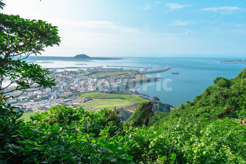 필름사진,감성사진,자연,자연풍경,제주,제주도,성산일출봉,마을,풍경,바다,도시,city,landscape,colorful
