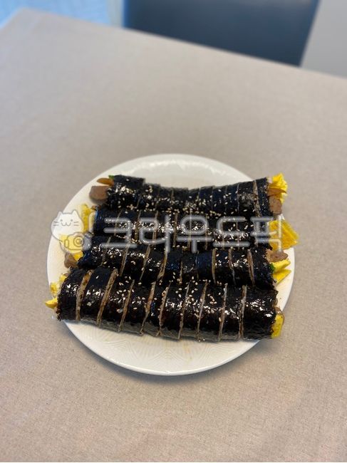 김밥, 분식, 김, 요리, 밥, 사진,이미지,일러스트,캘리그라피 - 비튤립작가