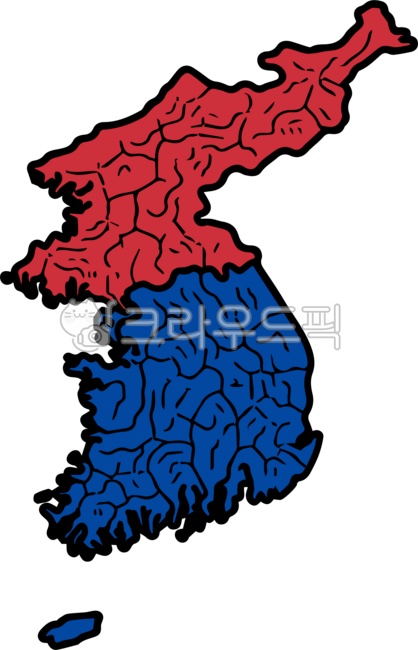 한국지도,대한민국지도,한국,대한민국,한반도,한반도지도,남한,북한,southkorea,south,map,korea,korean,아이콘,icon,컬러,일러스트