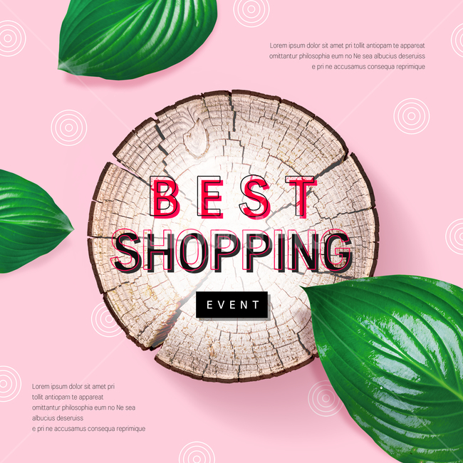 나뭇잎,나무,나이테,여름,이벤트,쇼핑,쇼핑,shopping,그래픽,일러스트레이션,graphic,illustration