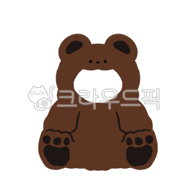 얼굴합성도안,귀여운얼굴합성,곰캐릭터,어린이집,유치원,동물합성도안