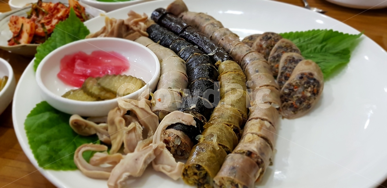 순대,점심시간,내장,맛집,안주