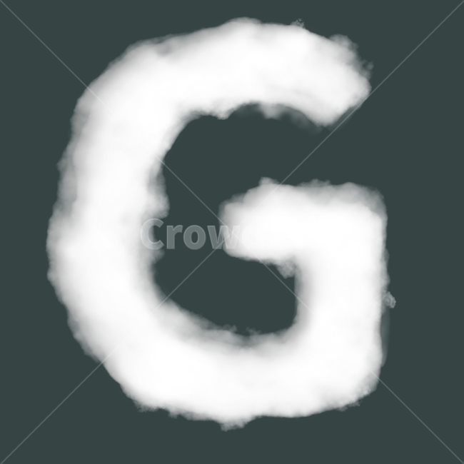 구름,알파벳,타이포그래피,폰트,g,cloud,그래픽,일러스트레이션,graphic,illustration