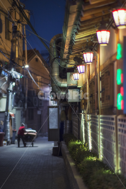 야경,풍경,길거리,골목길,야근,야경,밤,풍경,nightscape,night,landscape,한국전통,한국문화,korean traditional,korean culture,건축물,건물외관,exterior,building,structure,architecture,construction
