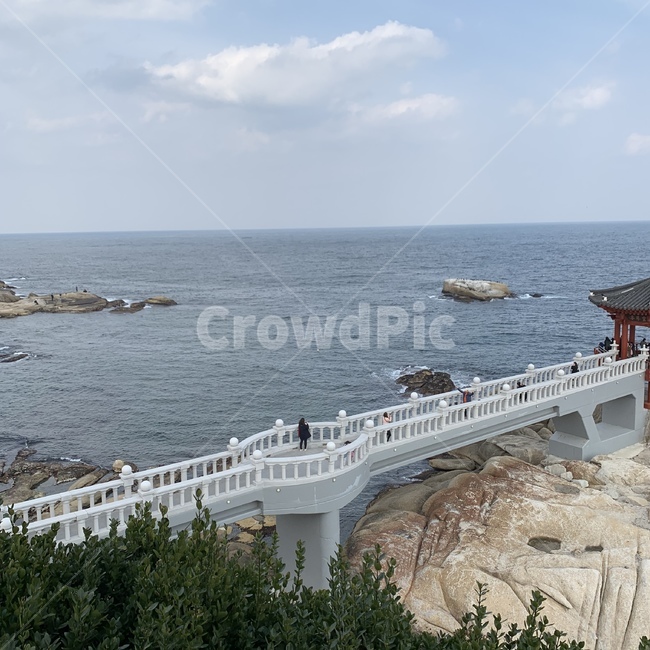 바다,돌,다리,해안가,sea,자연,풍경,nature,landscape,한국자연풍경,한국자연경관,korea nature landscape,building,건물,bridge,human,인간,person,사람