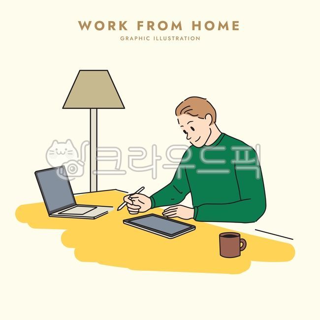 책상,필기,다이어리,필기하다,작성하다,계획,커텐,머그컵,컵,커피,태블릿,노트북,조명,재택근무