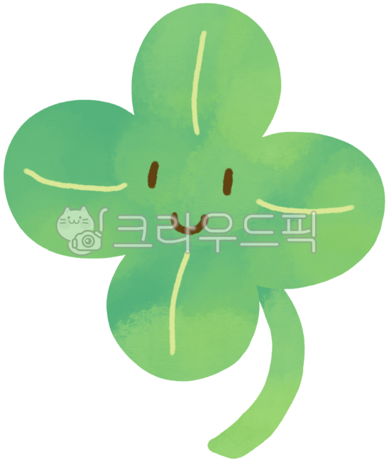 Clover,four-leaf clover,rabbit grass,spring,season,luck,happiness,lucky,fortune,four leaves,clover,sticker,fortune,clover,leaf,hope,green,smile,clover illustration,clover drawing,smile clover,smile,character