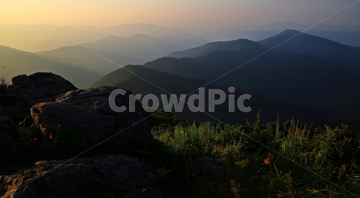 지리산,노고단,지리산국립공원,노고단의아침,한국의산,자연,풍경,nature,landscape,한국자연풍경,한국자연경관,korea nature landscape,outdoors,옥외,mountain range,산맥,mountain,산