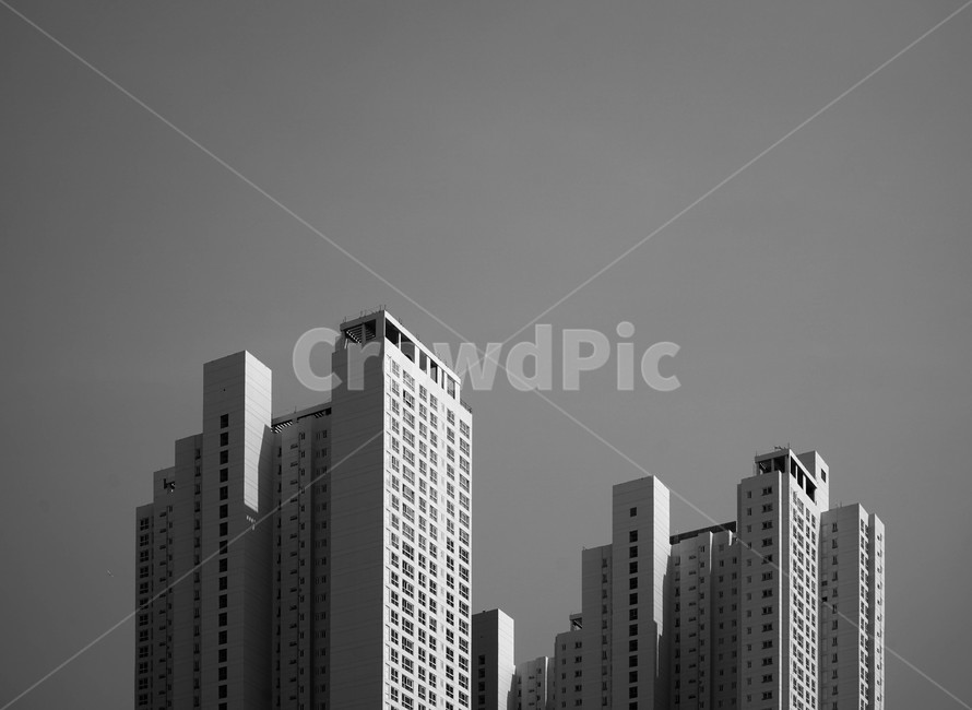 아파트,신축,도시,흑백,city,building,건물,officebuilding,서울,흑백,모노톤,monochrome,black and white,건축물,건물외관,exterior,building,structure,architecture,construction
