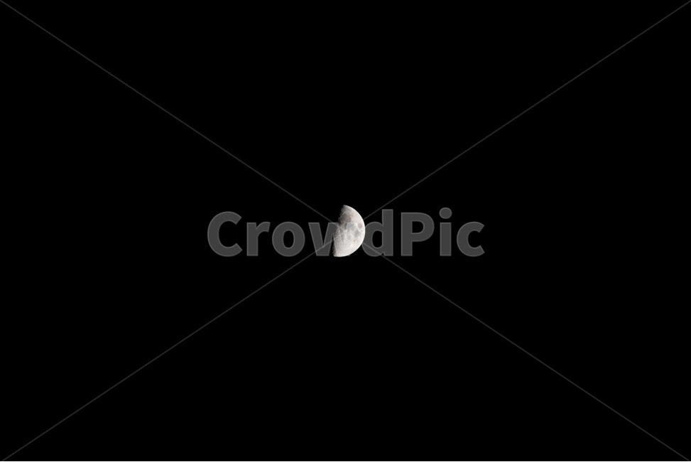 달,야경,moon,반달,풍경,하늘,자연,풍경,nature,landscape,야경,밤,nightscape,night,outdoors,옥외