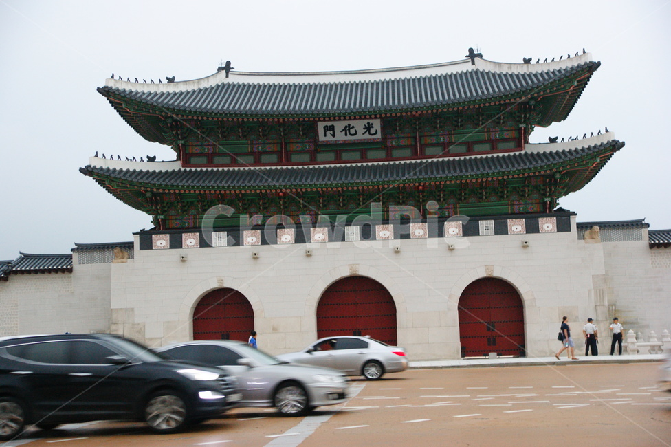 광화문,거리,한국,전통적,도시적