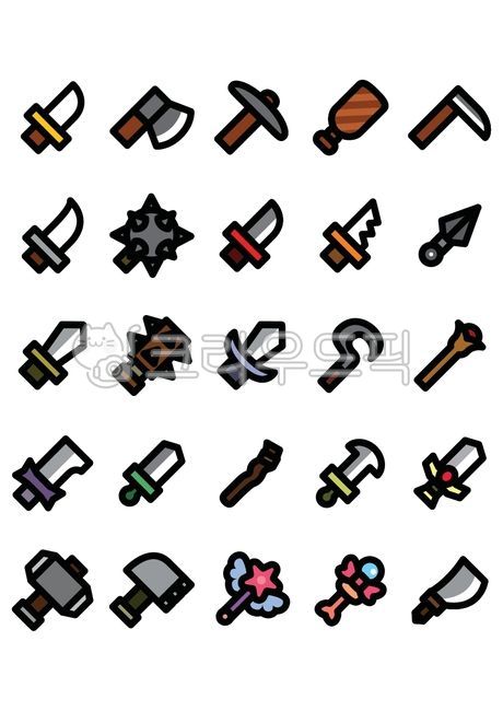 game,item,hammer,weapon picture,Weapon illustration,weapon,knife,ui,painting,ax,magic wand,wizard wand,club,illustration,window,illust