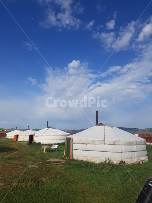 자연,nature,몽골,mongolia,게르,하늘,sky