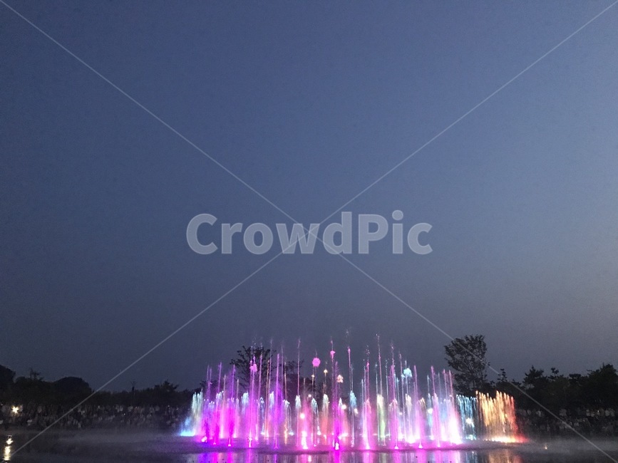 분수,음악분수,낙조분수,다대포,야경,야경,밤,풍경,nightscape,night,landscape,water,물