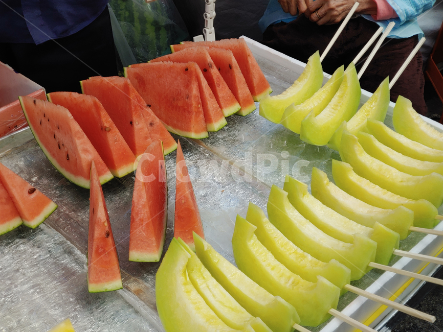 과일,음식,푸드,먹거리,수박,멜론,food,장터,간식,노점,시장,여름과일,후르츠,fruit,melon,watermelon