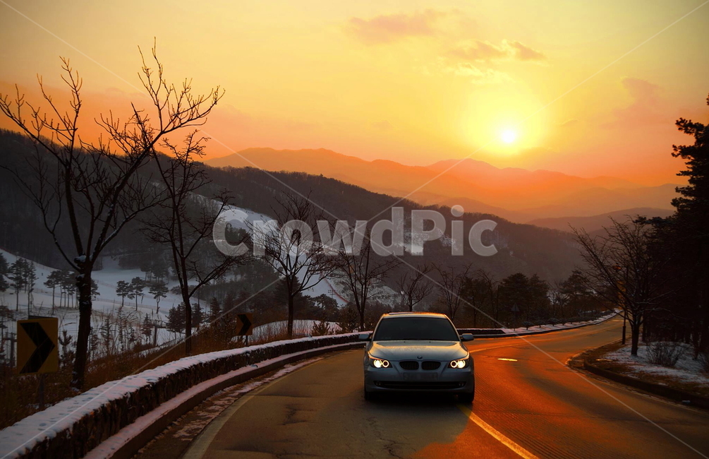 bmw,노을,차,수입차,외국차