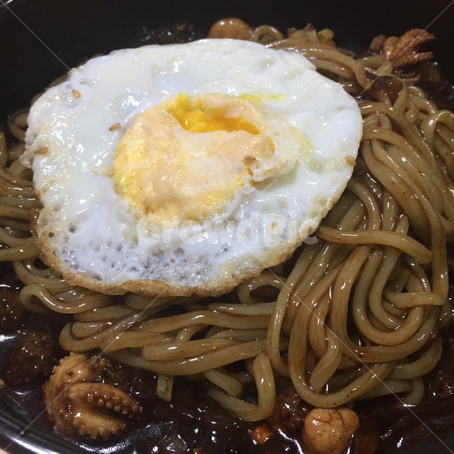 짜장면,자장면,음식,요리,계란후라이,계란,배달음식,food,jjajang,음식,식재료,요리,food,cook,meal,dishes,food reserves