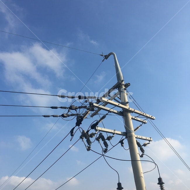 전봇대,하늘,제주도,전봇대와하늘,제주도하늘