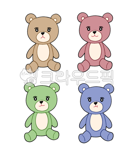 어린이집,유치원,어린이집일러스트,유치원일러스트,일러스트,곰,곰일러스트,곰인형,곰인형일러스트,인형,인형일러스트