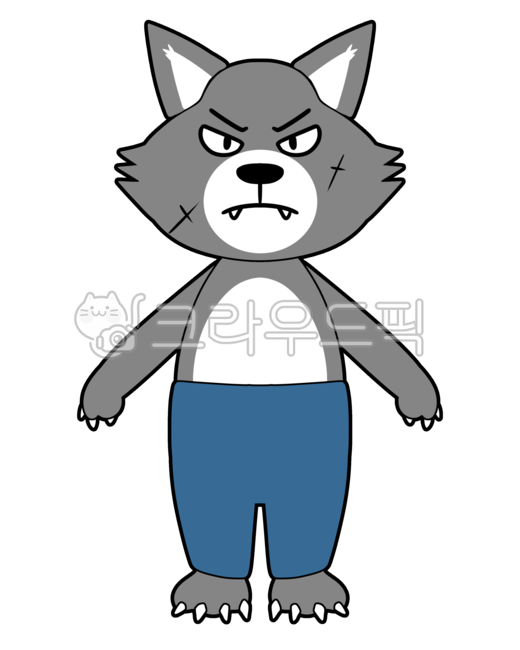 어린이집,유치원,어린이집일러스트,유치원일러스트,일러스트,동물,늑대