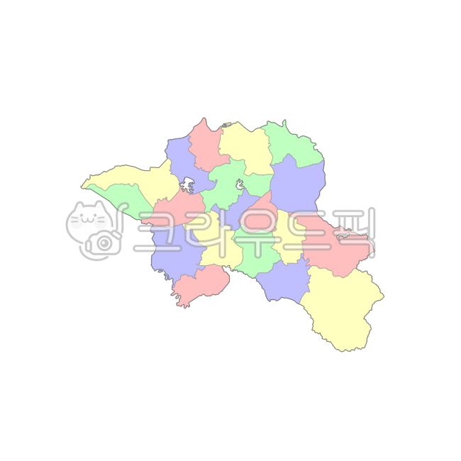 전라도,전라북도,전북,전북특별자치도,김제시,대한민국,우리나라,한국,행정구역,지도,행정구역지도,4색지도,파란색,노란색,빨간색,초록색,map