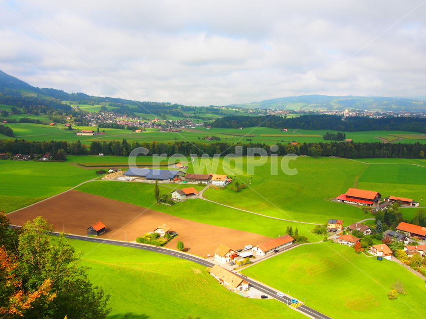 풍경,마을,자연,스위스,하늘,시골,마을,풍경,landscape,country,rural,town,해외,외국,세계,foreign,oversea,world
