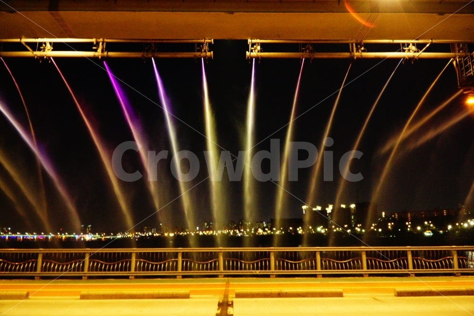 반포대교,한강,분수,무지개분수,다리,도시,풍경,city,landscape,야경,밤,nightscape,night,lighting,조명,stage,단계