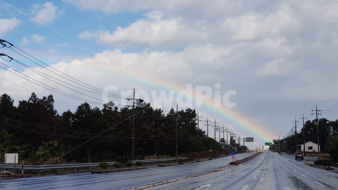 무지개,rainbow,nature,자연,outdoors,옥외,제주도