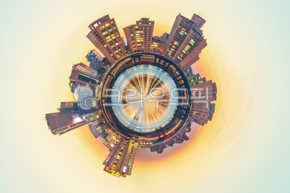파노라마,구형,360,둥근,어안,효과,필터,풍경,행성,원형,야경,건물,실외,야외,빌딩,하늘,자연,360panorama,circular,round,earth,planet,fisheye