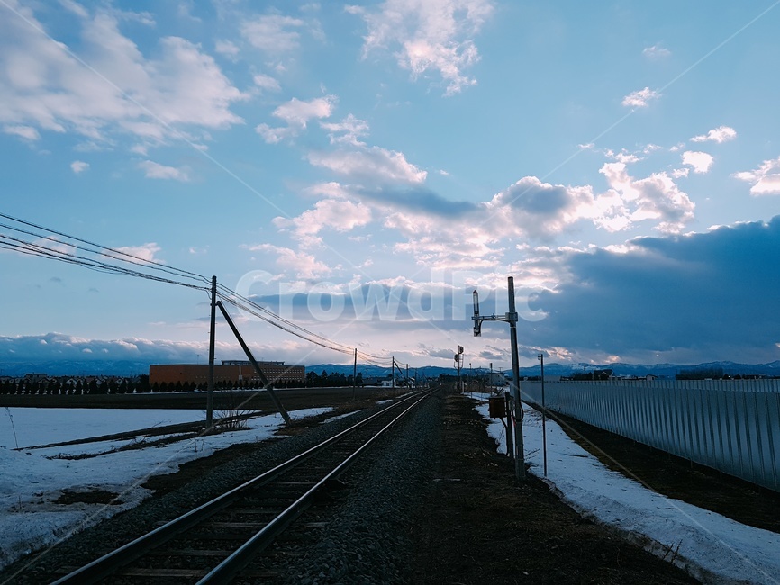 홋카이도,겨울,배경,기찻길,풍경,자연,풍경,nature,landscape,railway,철도,train track,rail,레일,transportation,교통