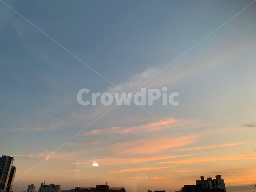 노을,하늘,구름,sky,맑음