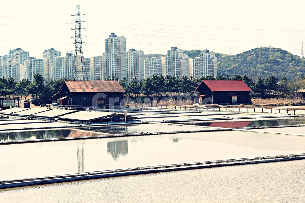 염전,소금창고,소금,소래생태공원,풍경,자연,배경