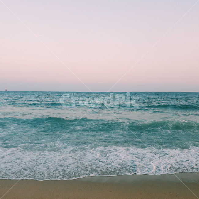 부산,광안리,여름,바다,해수욕장,해질녘,선셋,노을