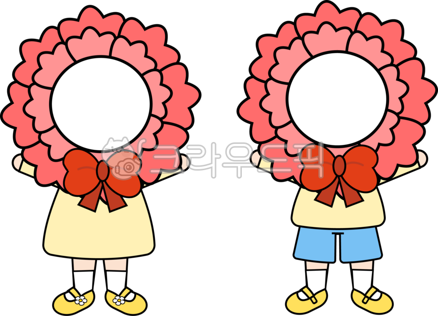 카네이션,카네이션도안,카네이션얼굴합성,어버이날,카네이션png,스승의날,가정의달,가정의달환경구성,얼굴합성,합성도안,만세,리본,원피스,신발