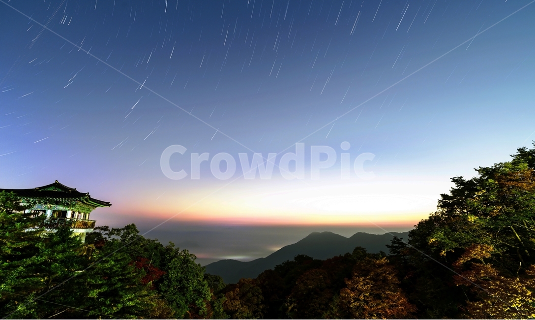 산,풍경,별궤적,태고사,일출,자연,야경,밤,풍경,nightscape,night,landscape