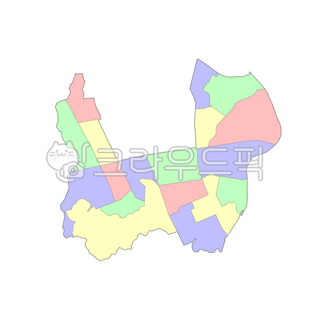 서울특별시,서울,양천구,대한민국,우리나라,한국,행정구역,도,시,군,읍,면,동,지도,행정구역지도,4색지도,파란색,노란색,빨간색,초록색,map