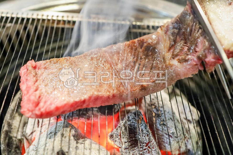 Two horns,bbq,rib,beef,Korean beef,raw ribs