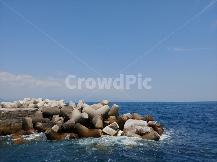 방파제,바다,breakwater,바다방파제,sea