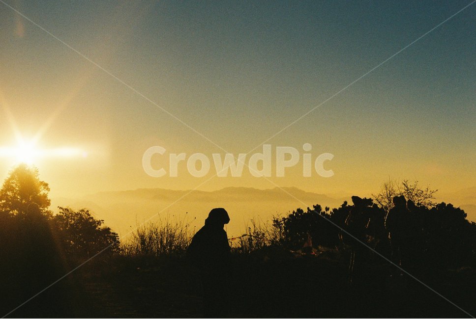 일몰,노을,노을녘,실루엣,light,빛,silhouette,등산