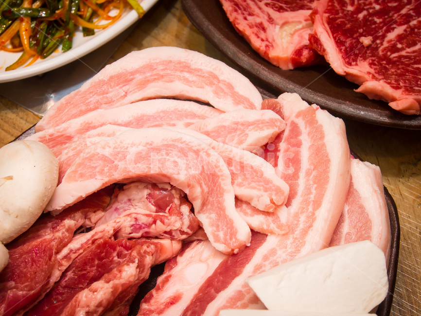 돼지고기,삼겹살,항정살,pork,모듬고기,음식,식재료,요리,food,cook,meal,dishes,food reserves,육류,고기,meat