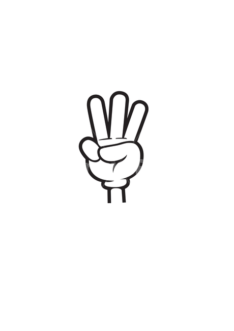 손가락모양,손,손가락,삼,셋,3,손,제스처,표시,손짓,표현,gesture,hand,sign,expression,그래픽,일러스트레이션,graphic,illustration