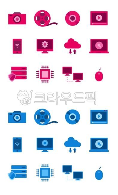 일러스트,일러스트레이션,그림,드로잉,벡터,아이콘,플랫,컴퓨터,인터넷,온라인,모바일,스마트폰,카메라,영화,필름,비디오,동영상,와이파이,모니터,클라우드,컴퓨팅,노트북,서버,보안,마우스,illustration,drawing,vector,icon,flat,sign,symbol,computer,internet,online,mobile,smartphone,camera,movie,film,cd,video,wifi,monitor,cloud,computing,laptop,server,security,cpu,mouse,그래픽,일러스트레이션,graphic,illustration